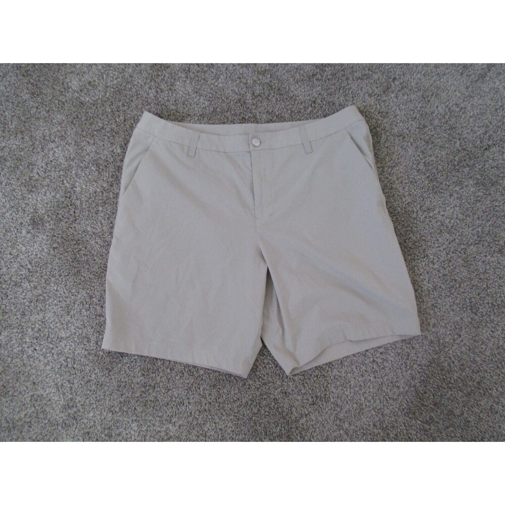 Lululemon ABC Classic-Fit Short 9" *WovenAir Ivory Light Mens 36